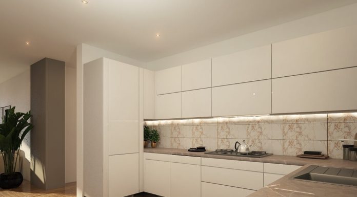 white kitchen cabinets