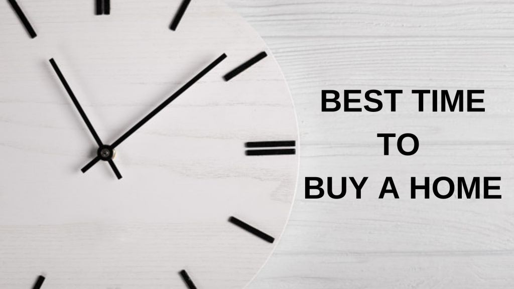the truth about the best time to buy a home