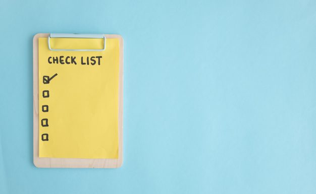 Home Closing Checklist for sellers