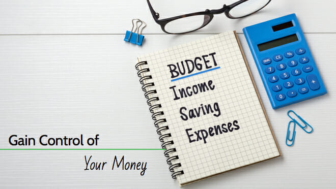 Have a schedule that will help you budget to buy a house.