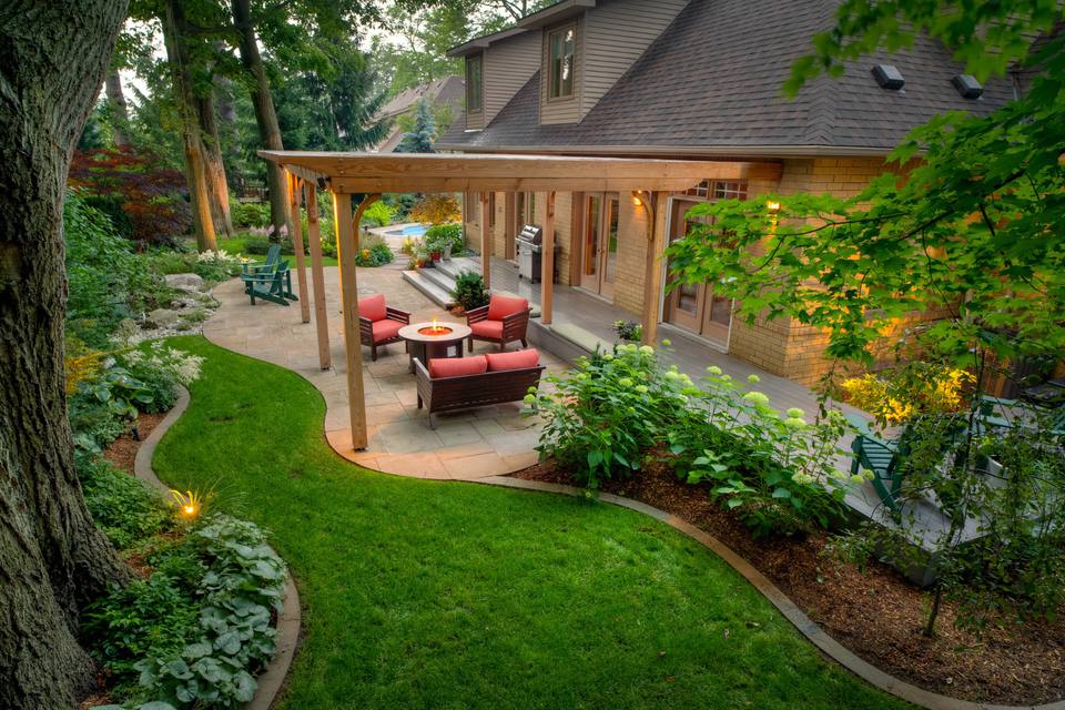 Simple And Landscaping Ideas, Cool Landscaping Ideas Backyard Landscape