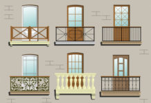 different types of balconies